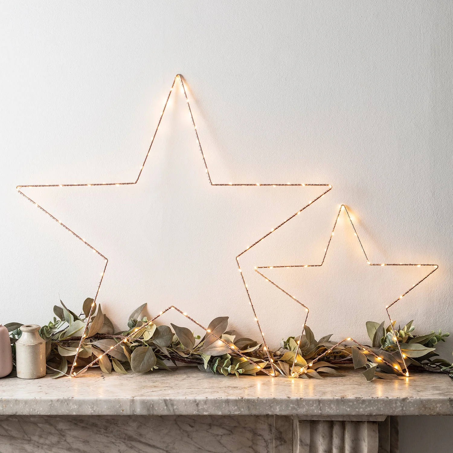 34cm Rose Gold Osby Star Window Light - Image 3