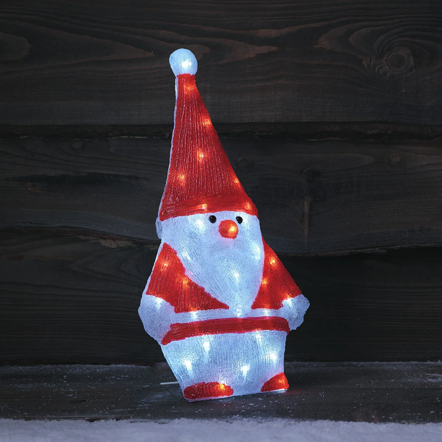 51cm Santa Claus LED 2D Acrylic Figure - Image 2