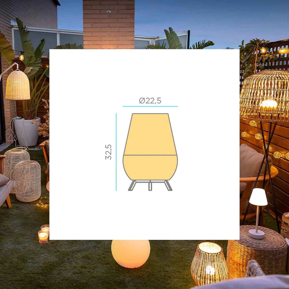 Saona 30 Decorative Lamp - Image 6