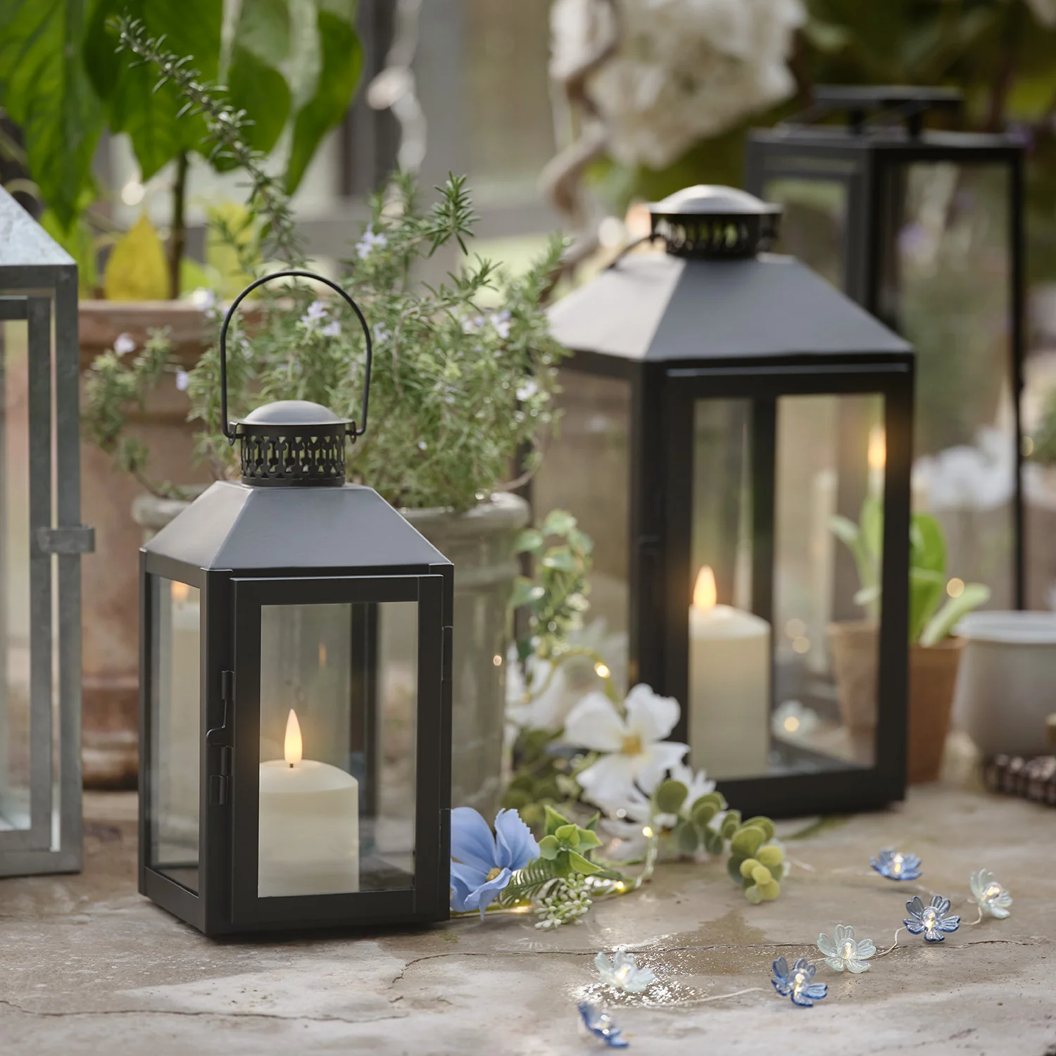 Seaton Lantern with TruGlow® Candle - Image 5