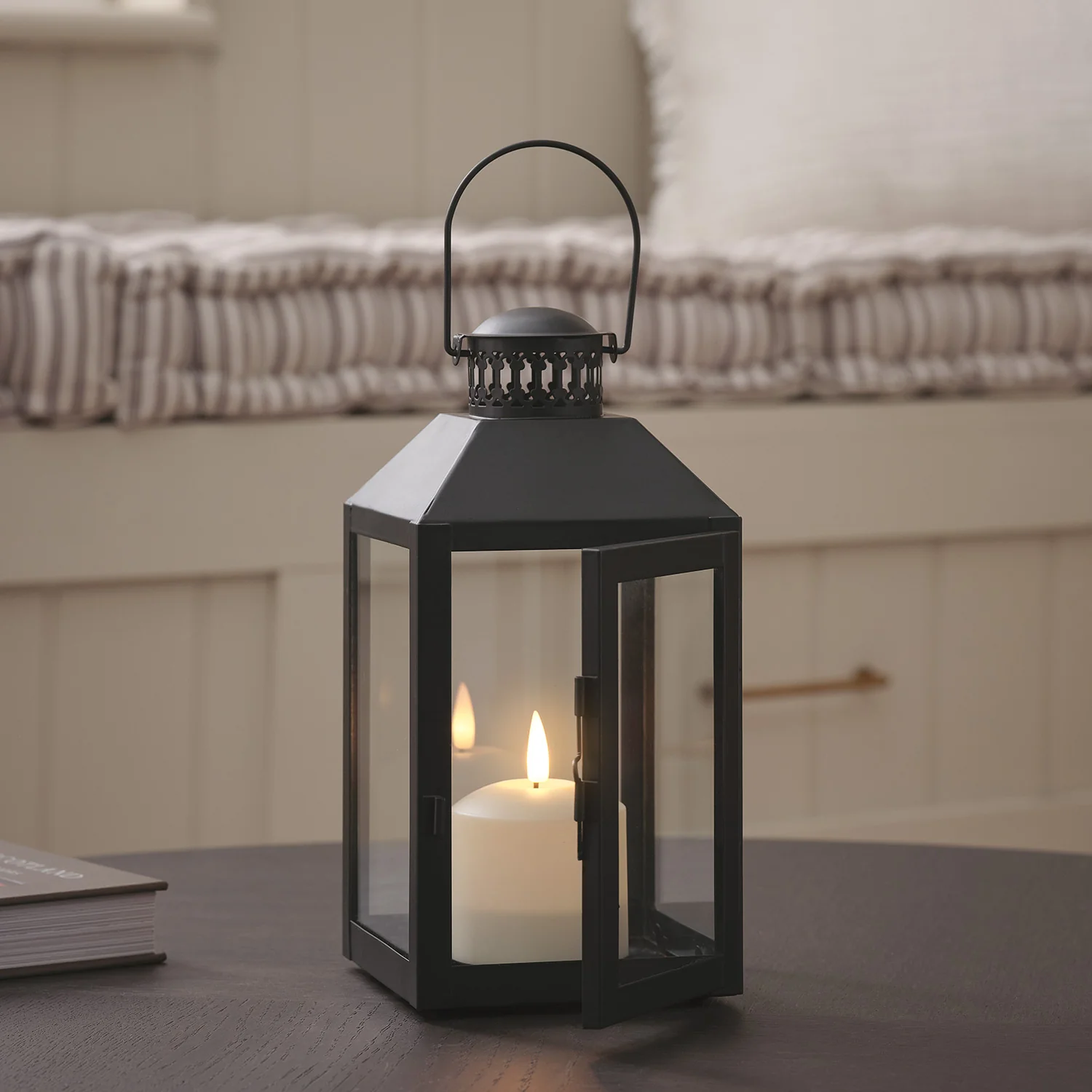 Seaton Lantern with TruGlow® Candle - Image 8