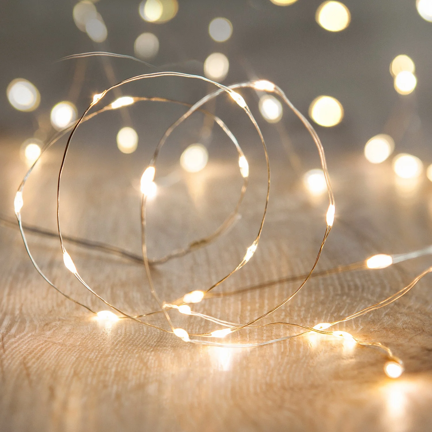 Glass Bunny Dome with Micro Fairy Lights - Image 2