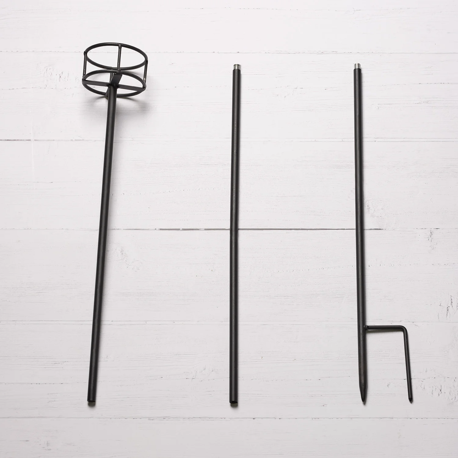 Set of 2 Adjustable Outdoor Candle Stakes with TruGlow® Pillar Candles - Image 4