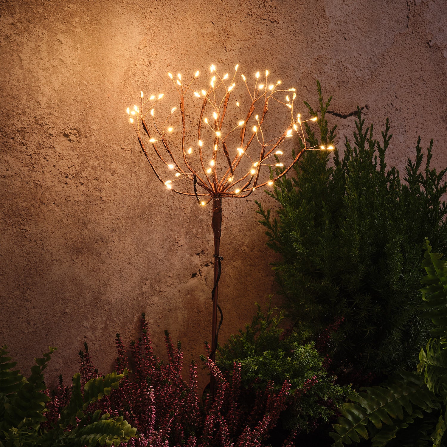 Set of 3 Gold Solar Starburst Stakes - Image 5