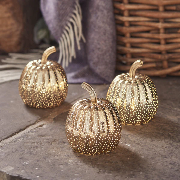 Set of 5 Light Up Pumpkin Decorations - Image 4
