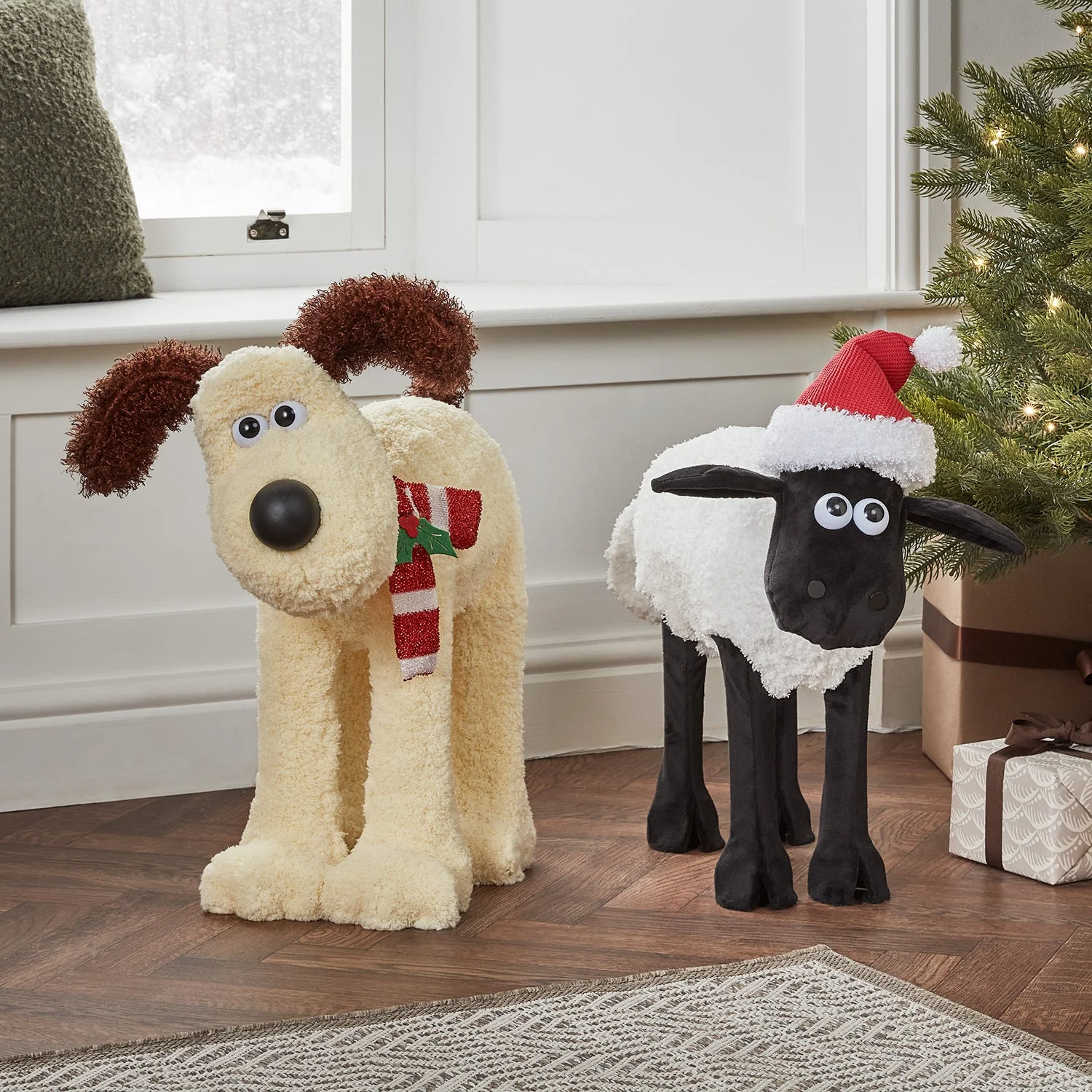 Shaun the Sheep & Gromit Christmas Figures - Image 4