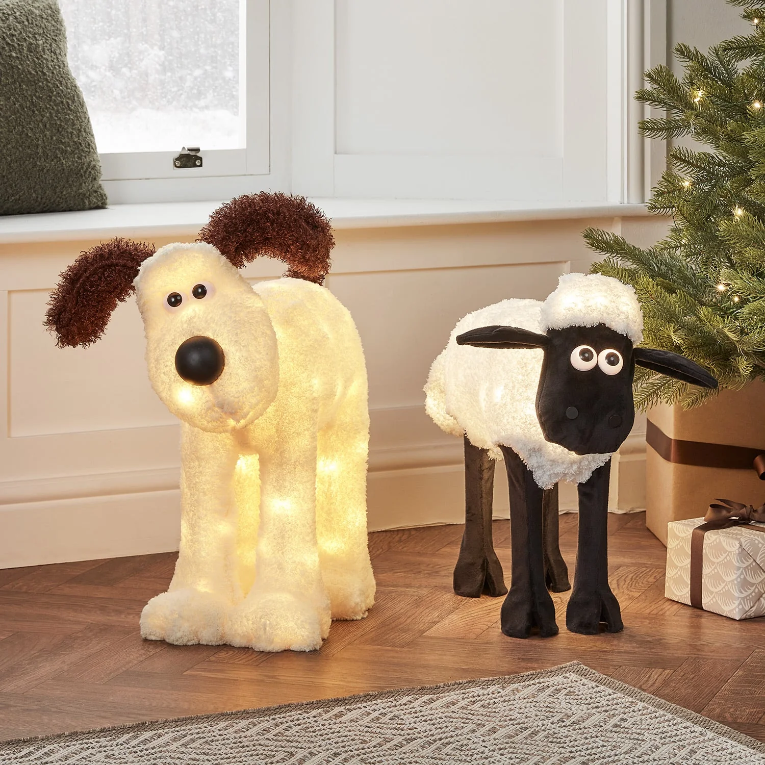 Shaun the Sheep & Gromit Christmas Figures - Image 5