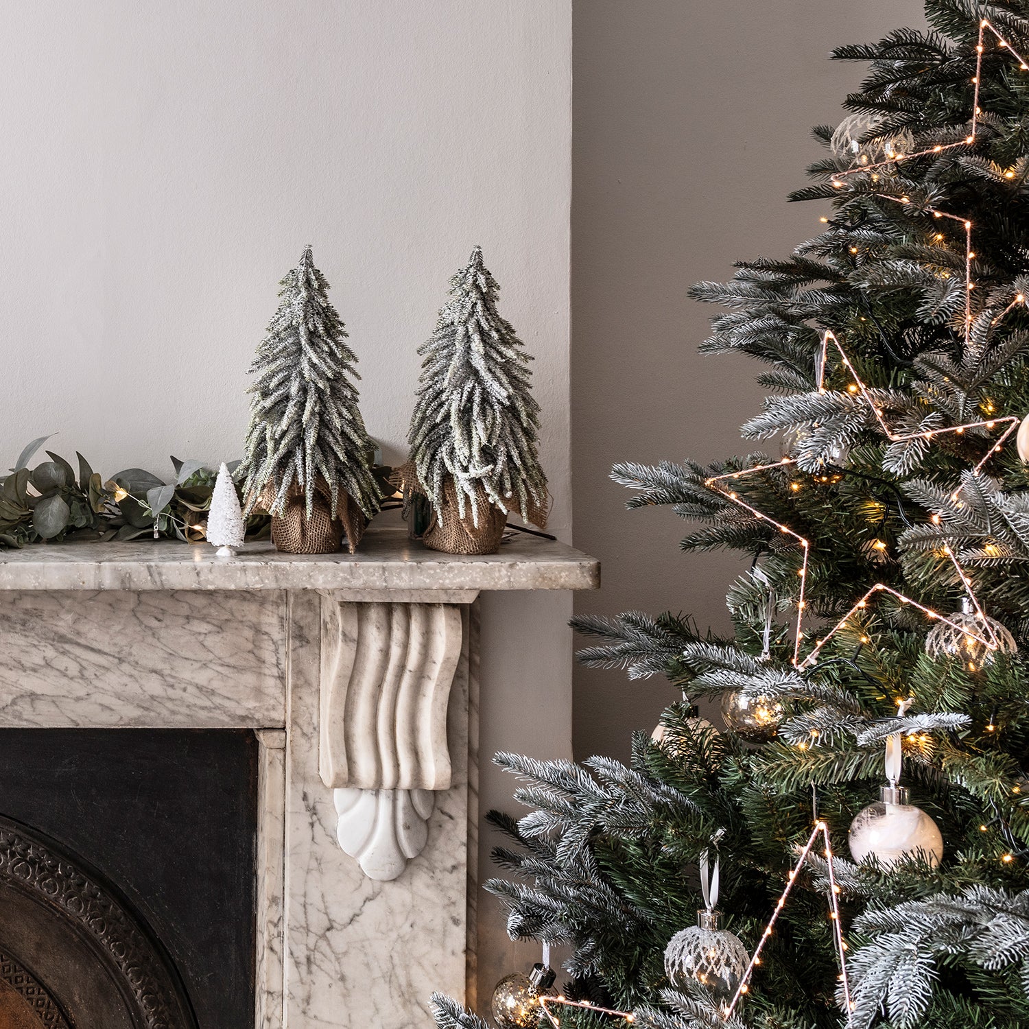 Snowy Mini Christmas Tree - Image 4