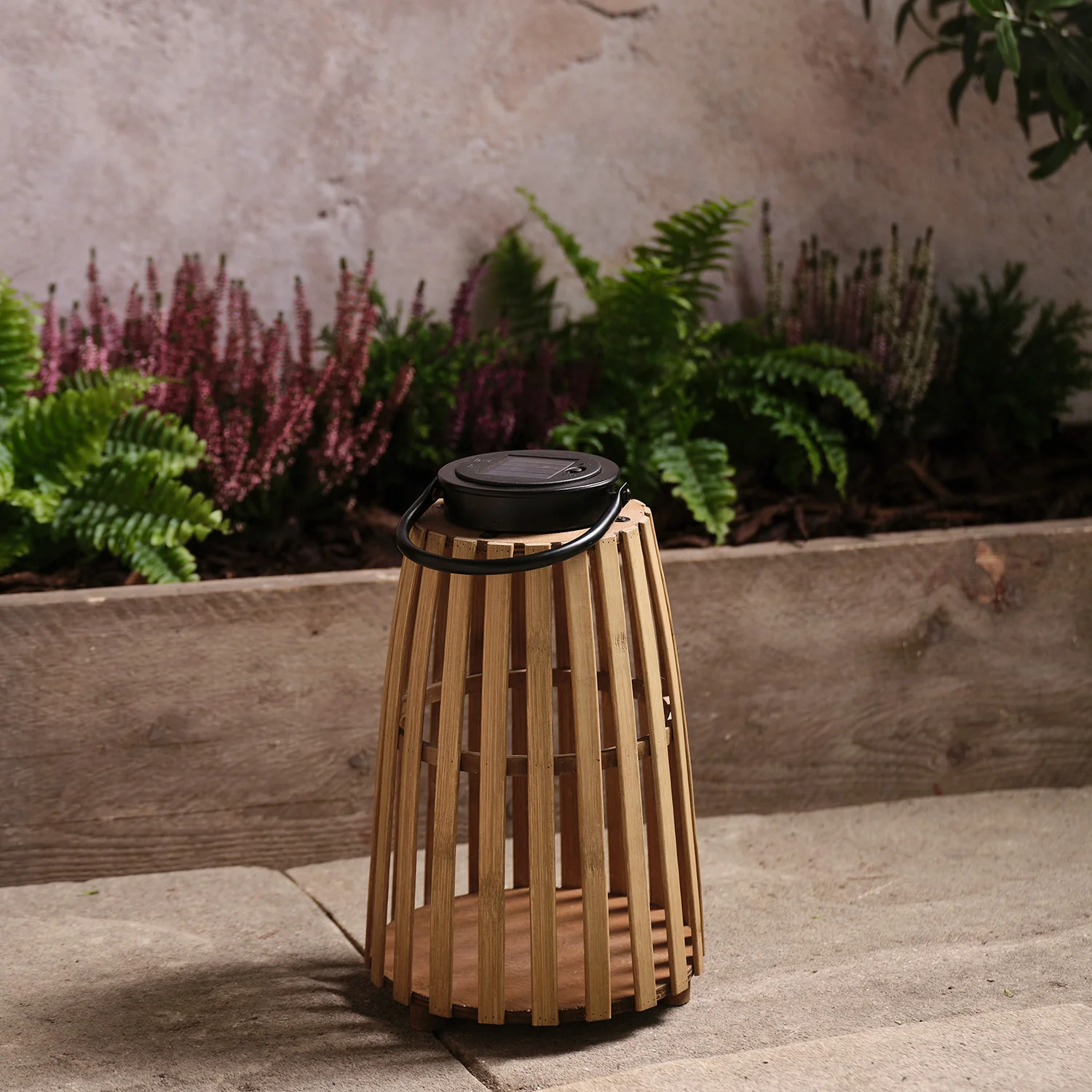 Sol Wooden Solar Lantern - Image 2