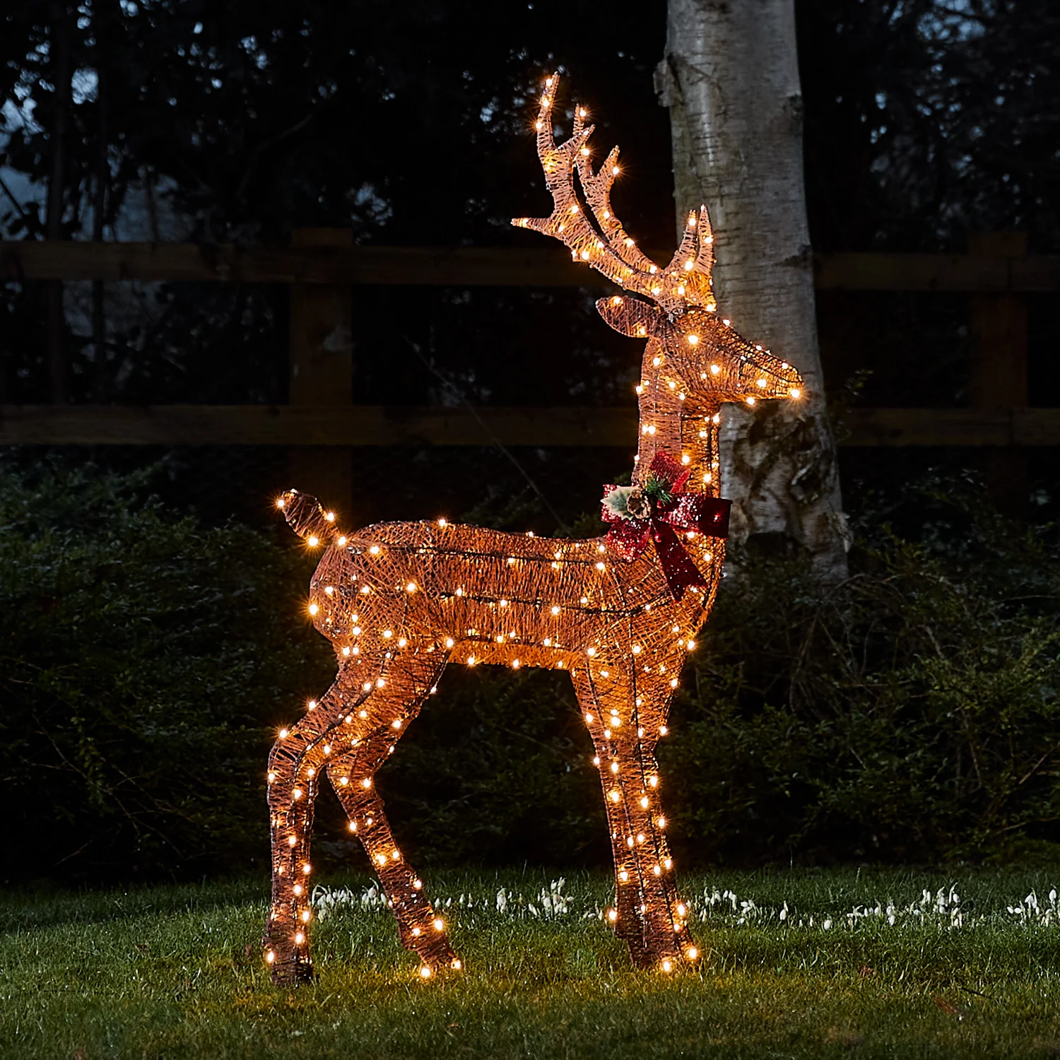 Harewood Spun Cotton Stag Light Up Reindeer 31 volts - Image 4