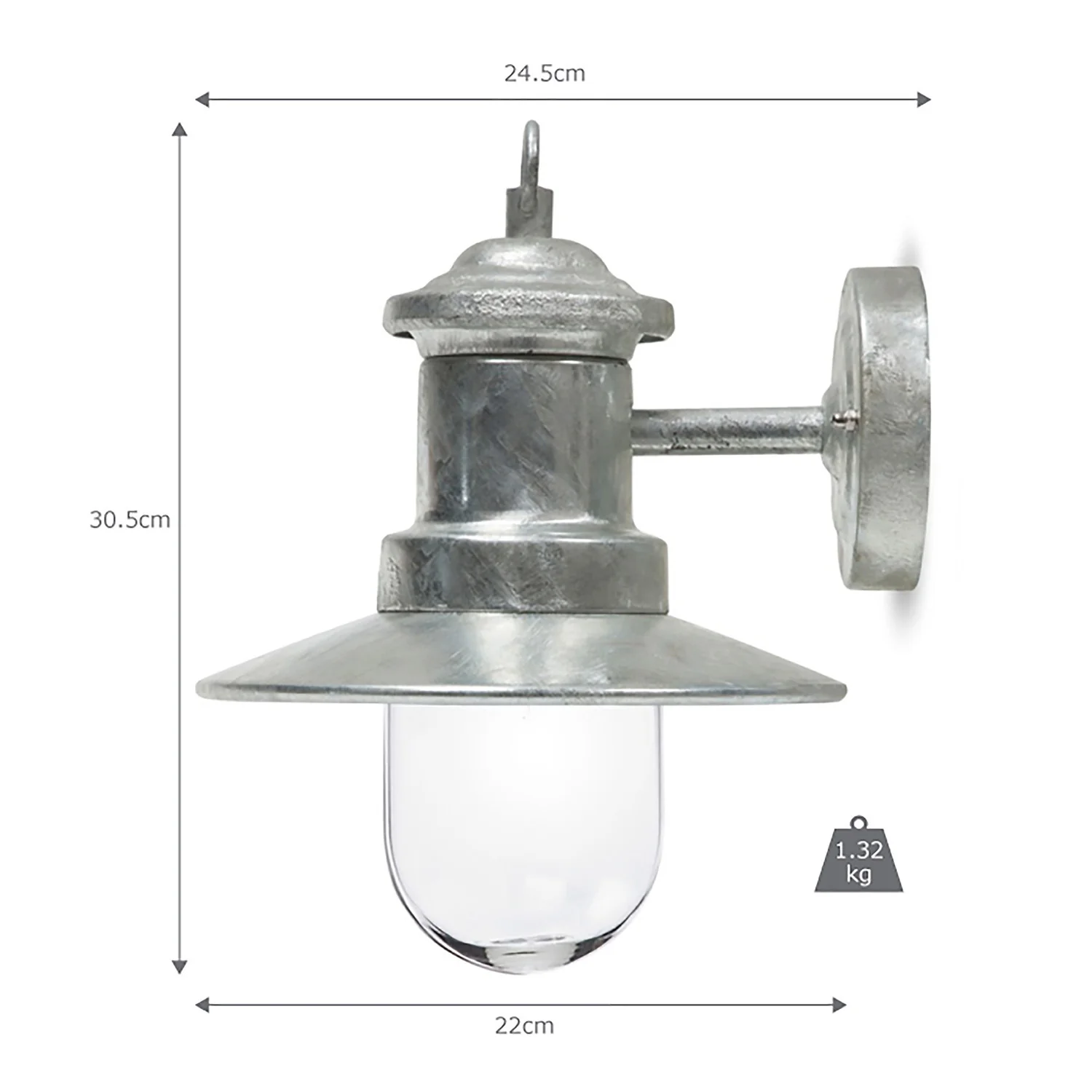 Garden Trading St Ives Ship Outdoor Wall Light - Image 3