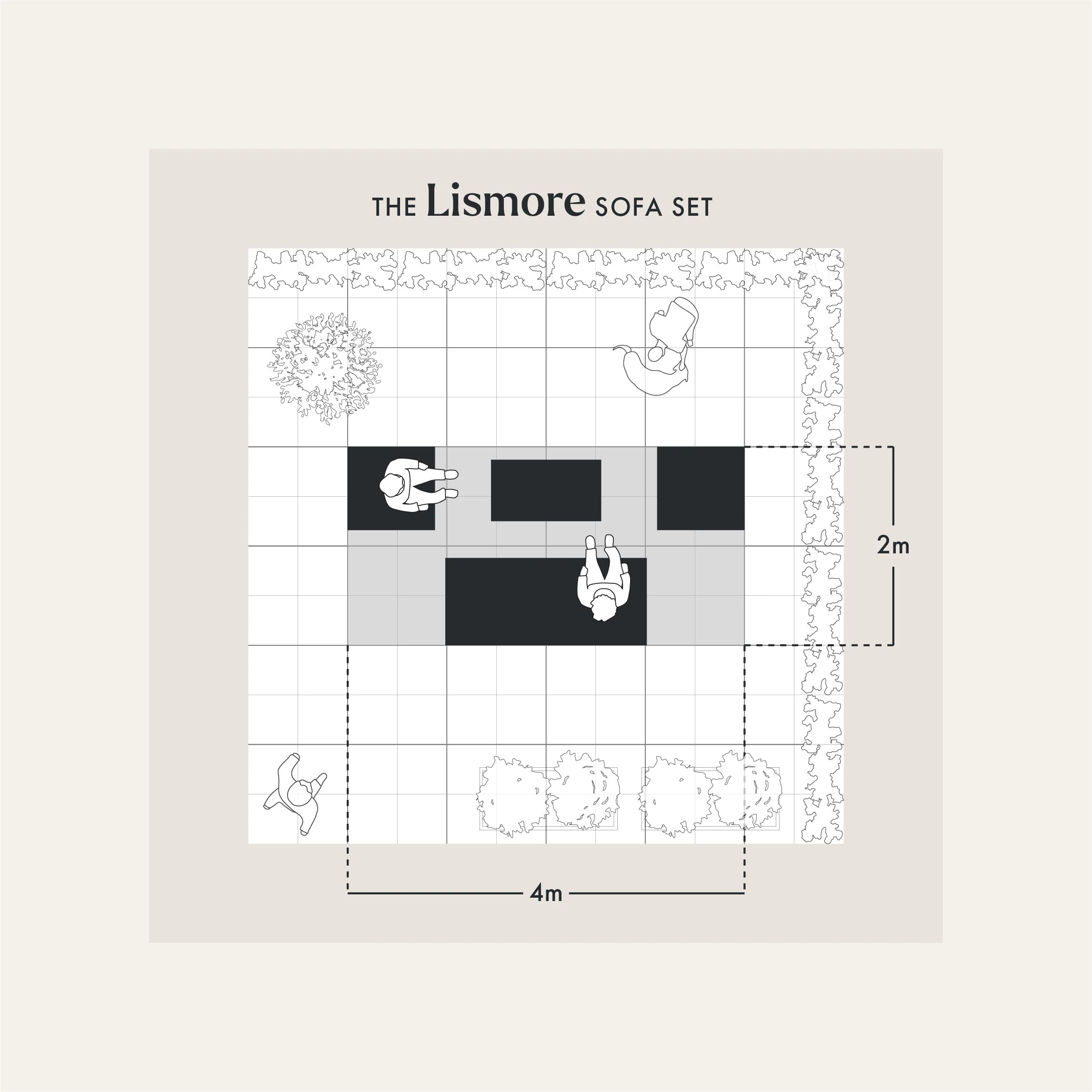 The Lismore Sofa Set - Image 8