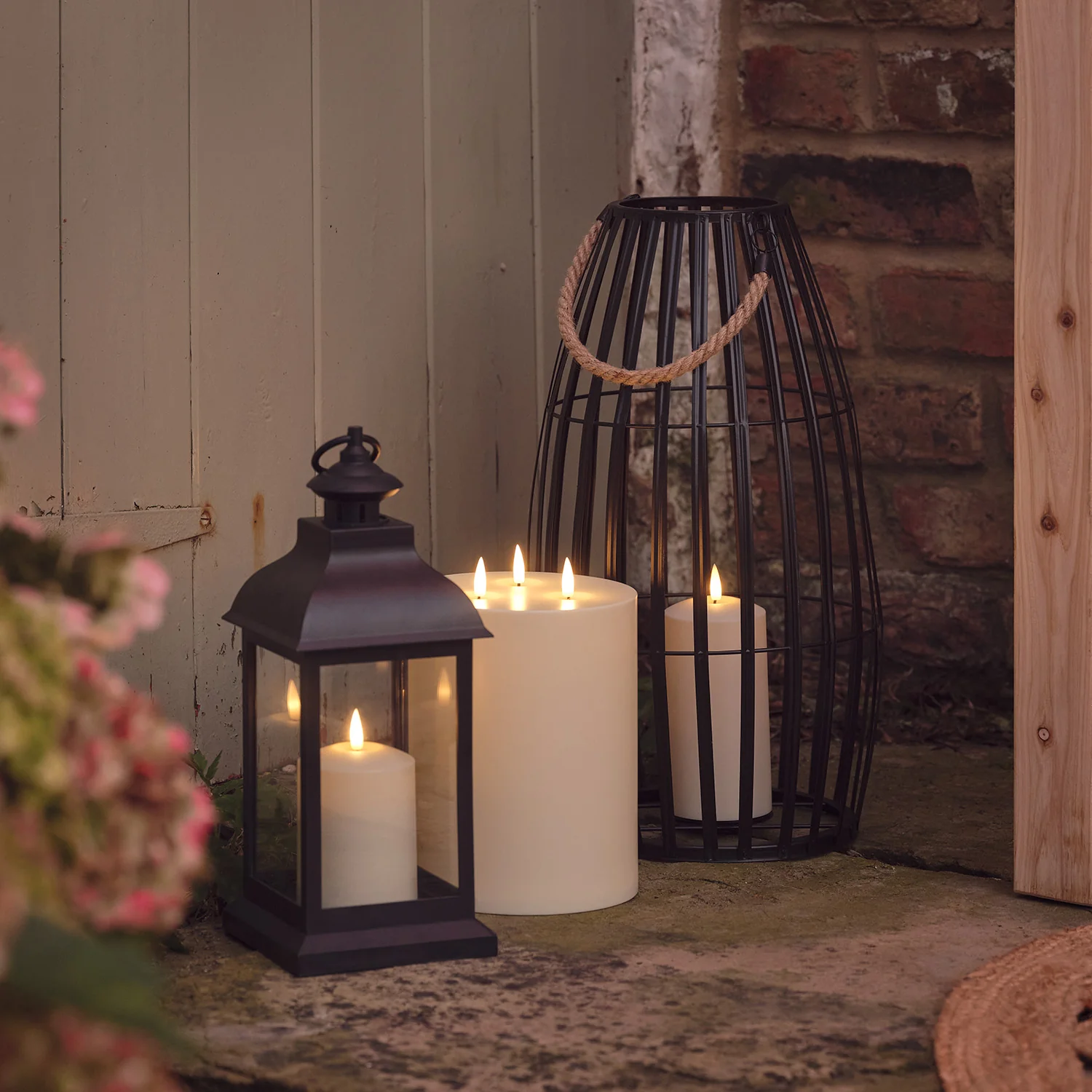 Trentham Lantern with TruGlow® Candle - Image 3