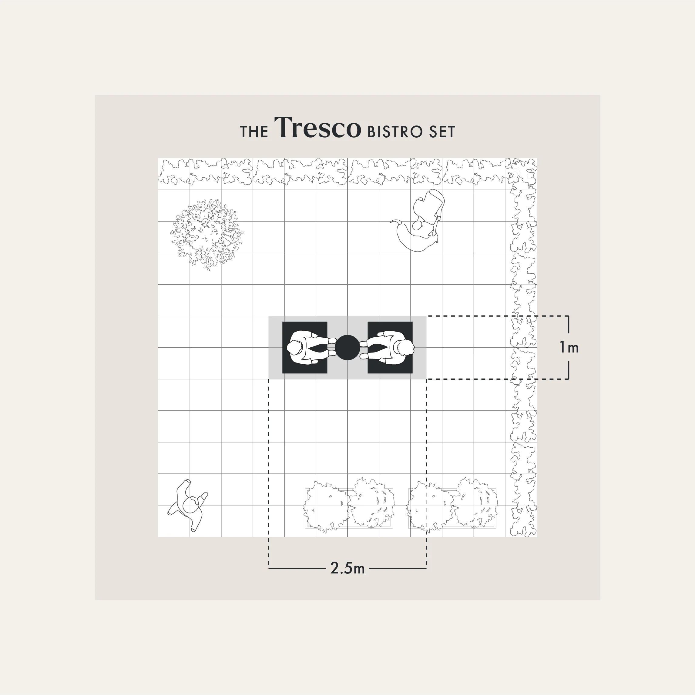 The Tresco Bistro Set - Image 5