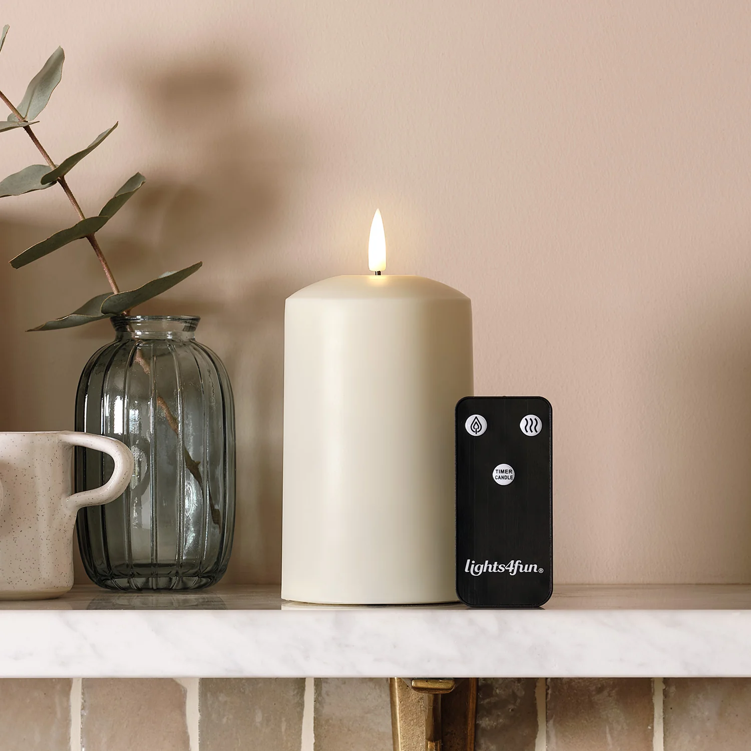 TruGlow AIR® Portable Candle Diffuser & Autumn Winter Diffuser Oil Bundle - Image 5
