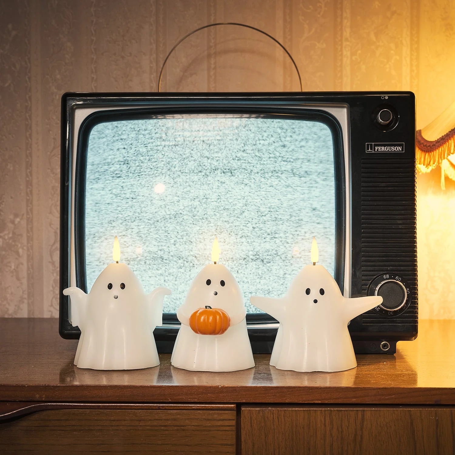 TruGlow® Ghost LED Candle Trio - Image 3