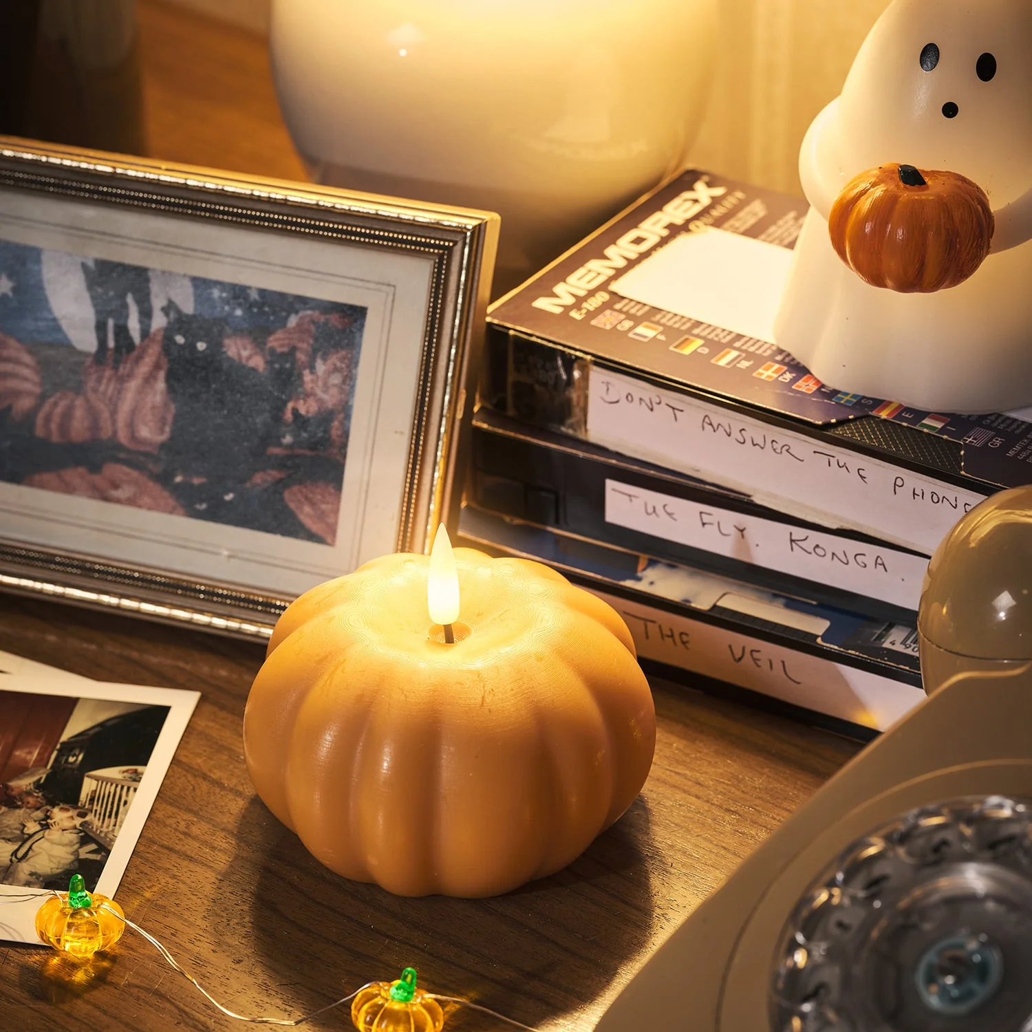 TruGlow® Pumpkin LED Candle - Image 4
