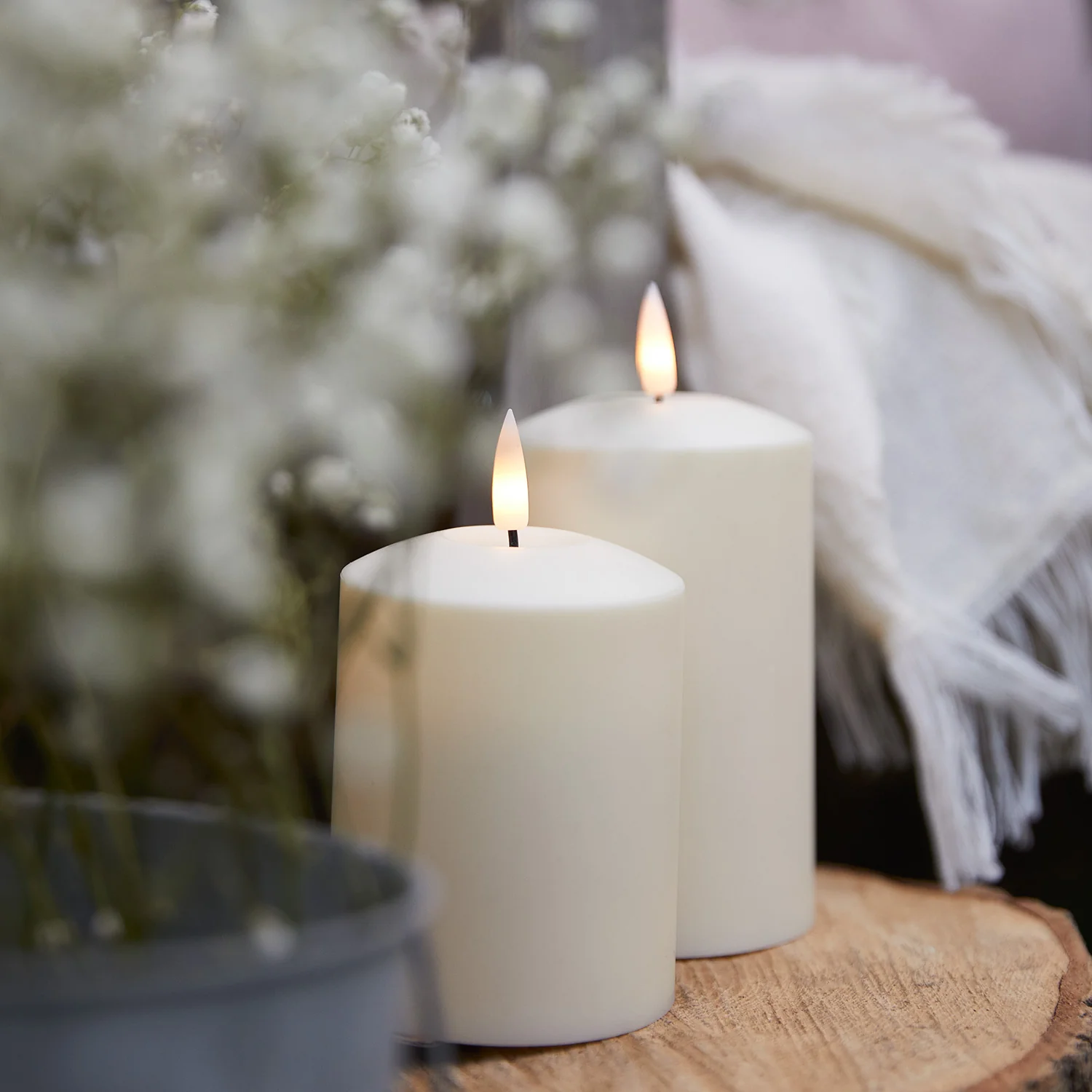 TruGlow® Waterproof Outdoor LED Candle Duo - Image 2