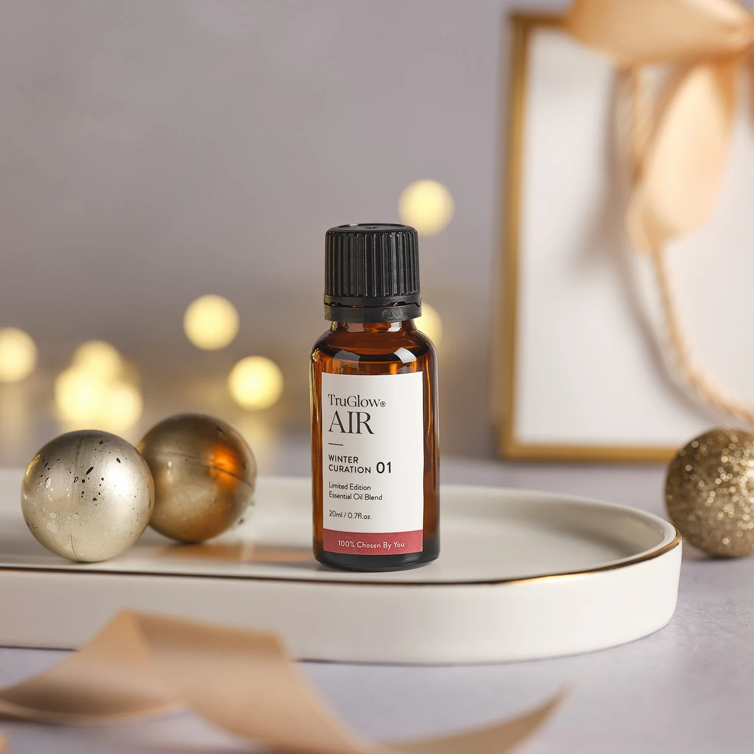 TruGlow AIR® Portable Candle Diffuser & Christmas Morning Fragrance Oil Bundle, Chosen by You - Image 3