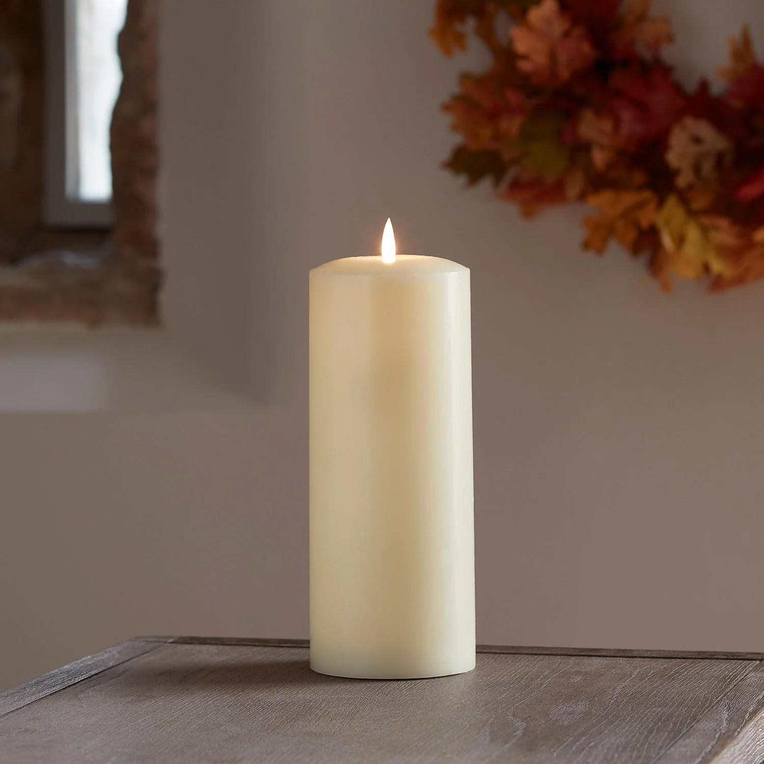 TruGlow® Ivory LED Chapel Candle 25cm - Image 9
