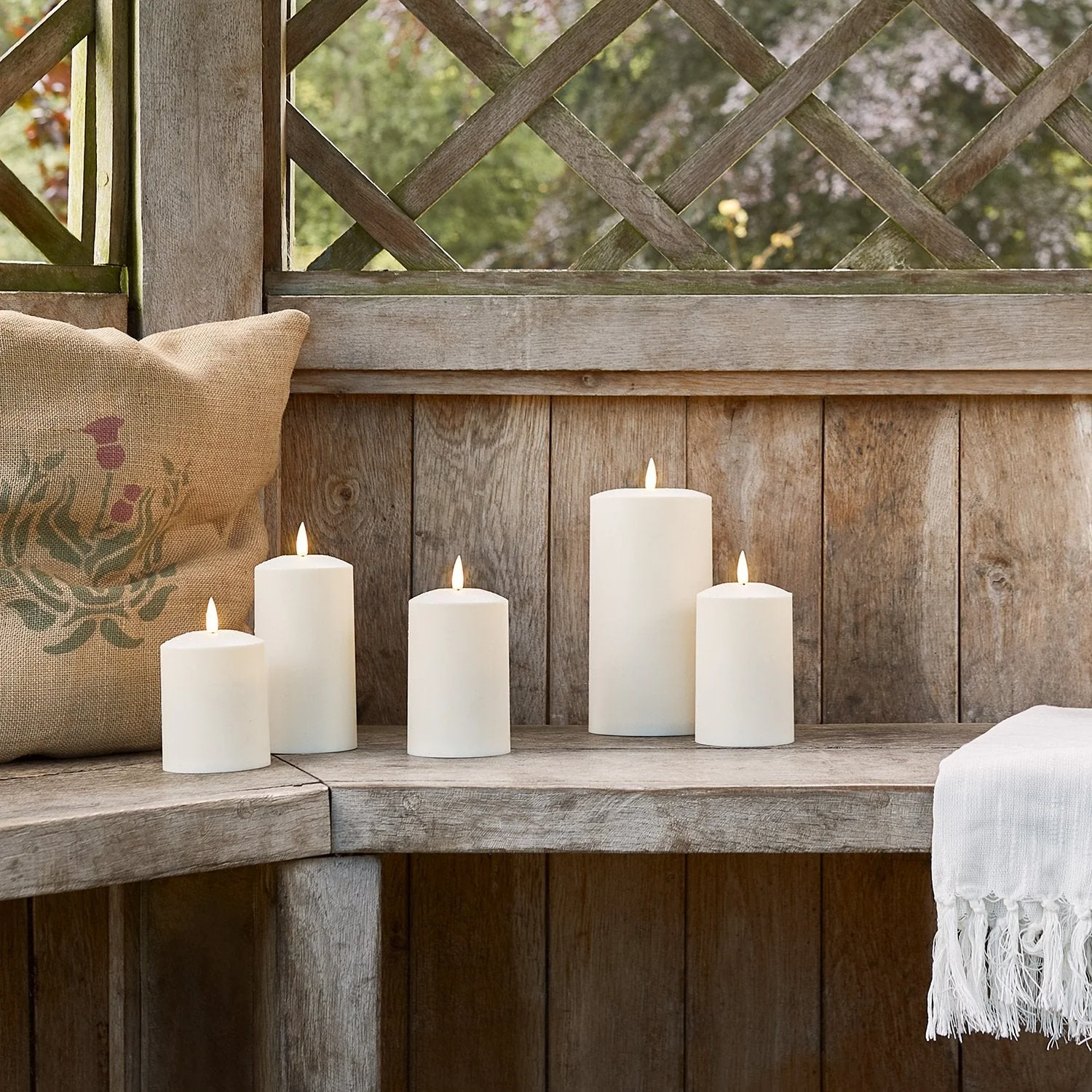 TruGlow® Waterproof Outdoor Candle 15cm - Image 7