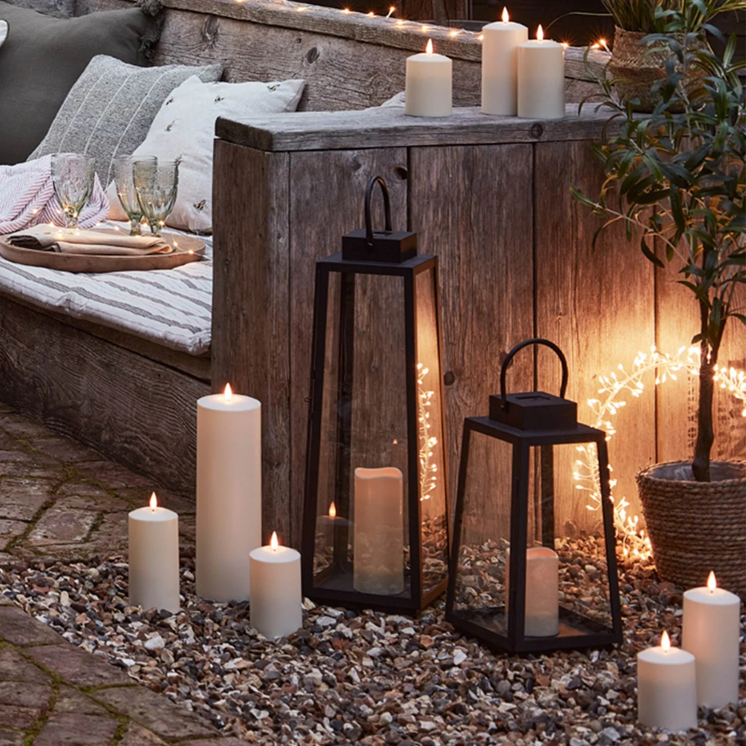 TruGlow® Waterproof Outdoor Candle 30cm - Image 8