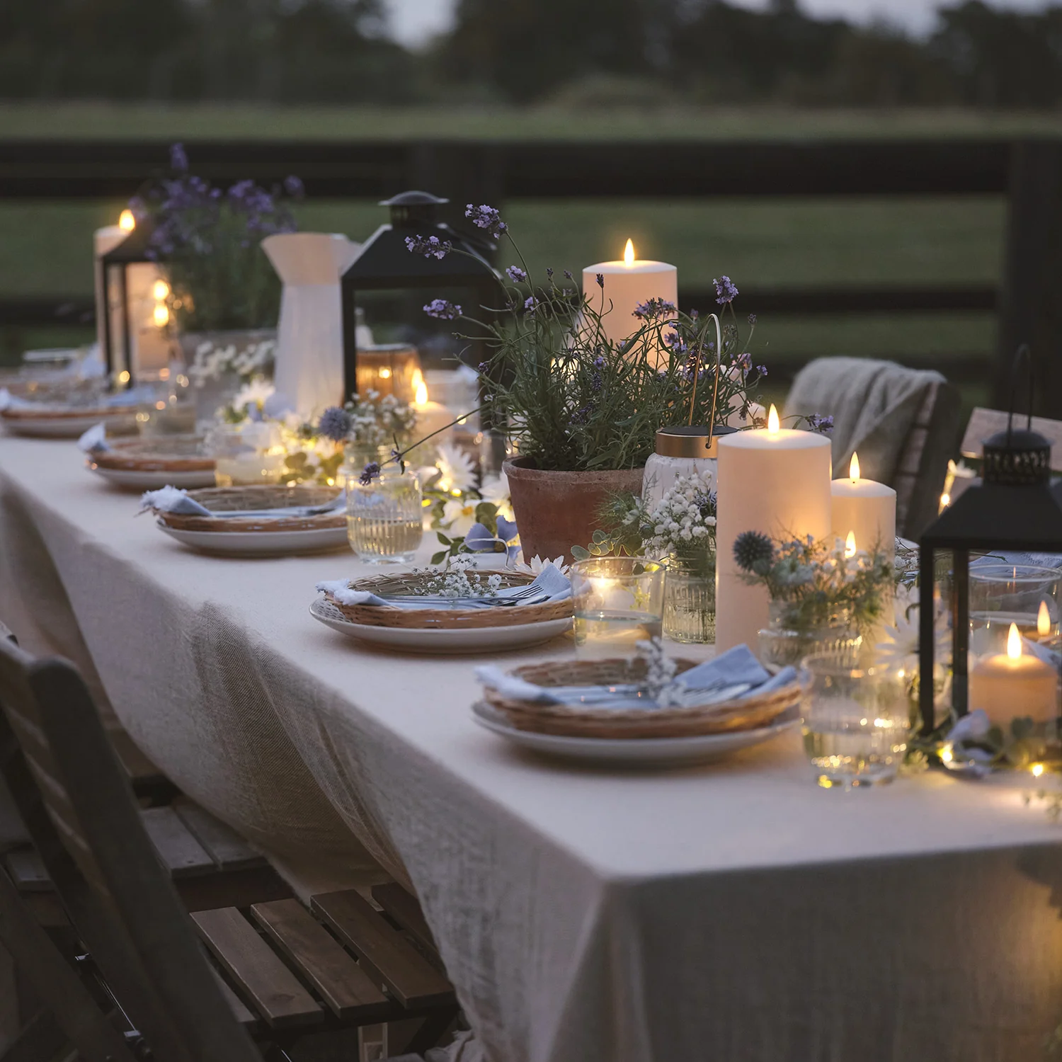 TruGlow® Waterproof Outdoor Candle Trio - Image 5