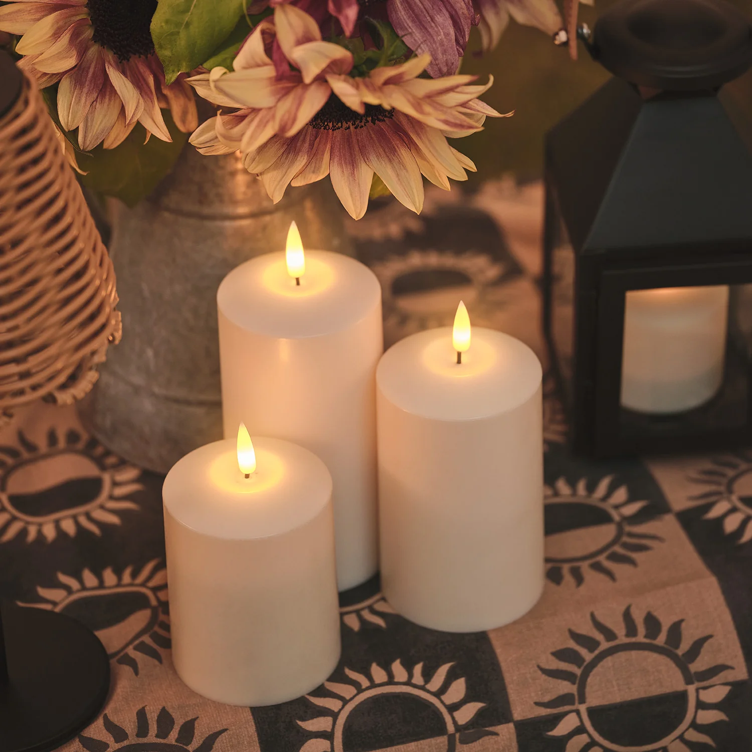 TruGlow® Waterproof Outdoor Candle Trio - Image 7