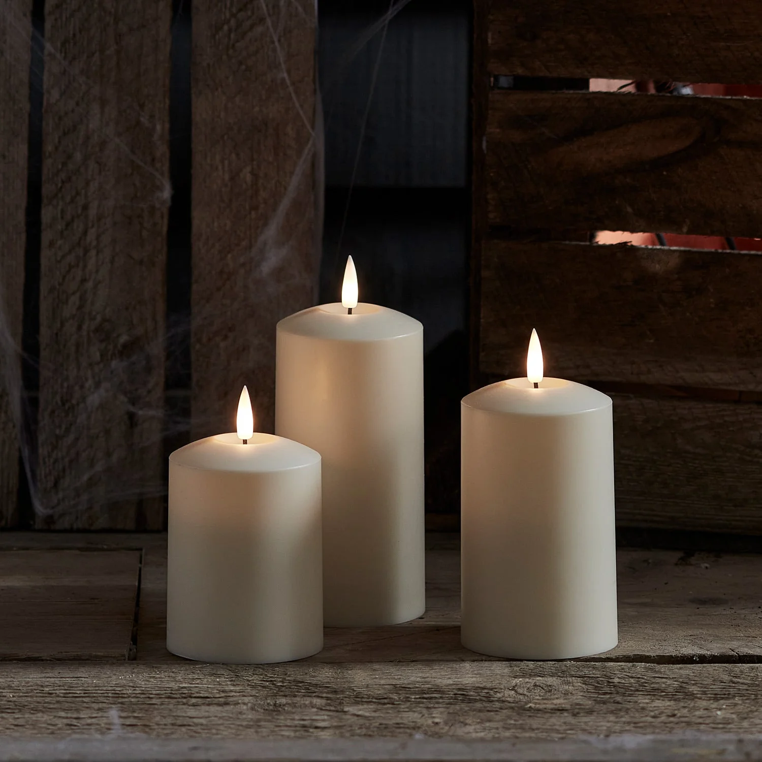 TruGlow® Waterproof Outdoor Candle Trio - Image 9