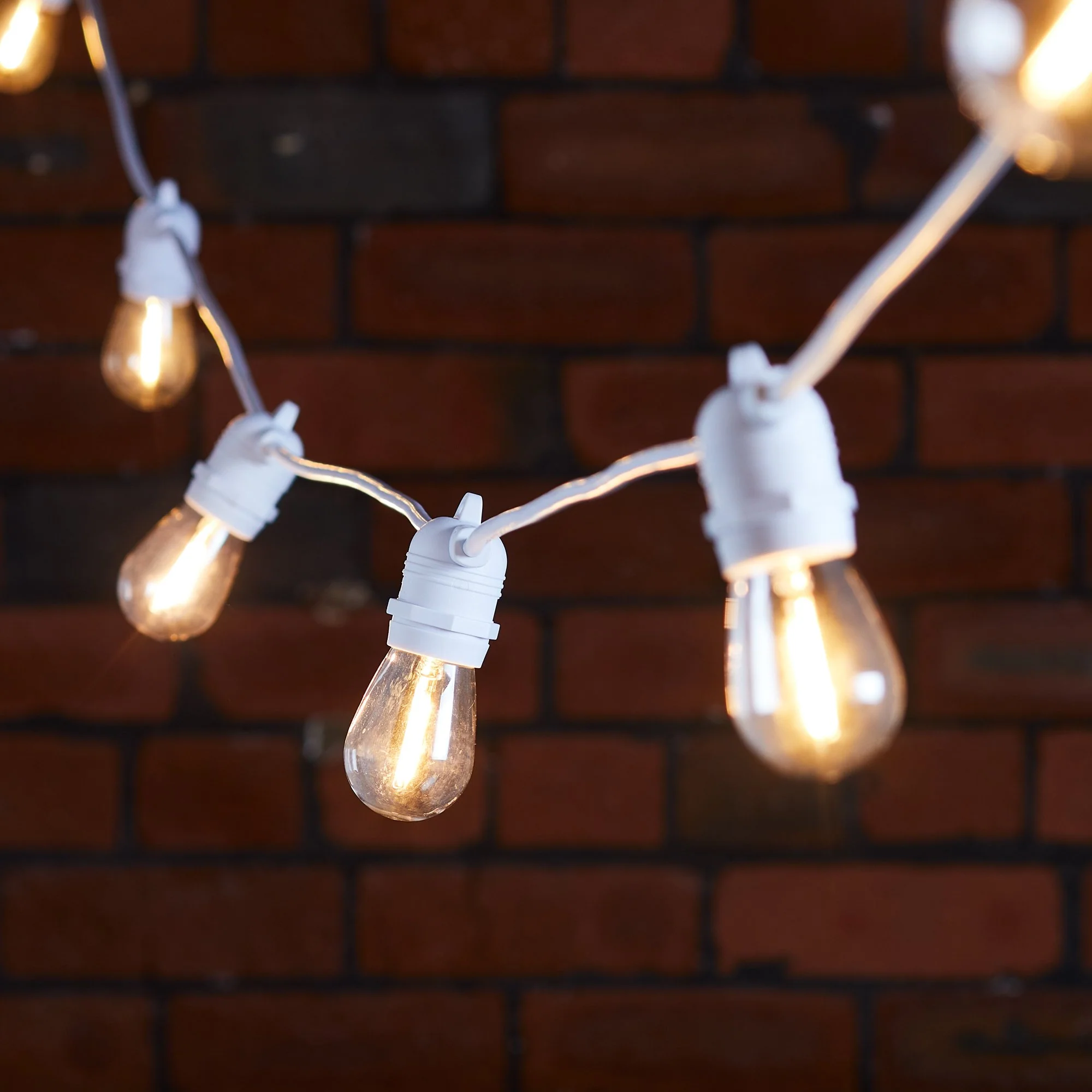 Ultimate Connect 35m 70 Warm White Festoon Lights White Cable - Image 5