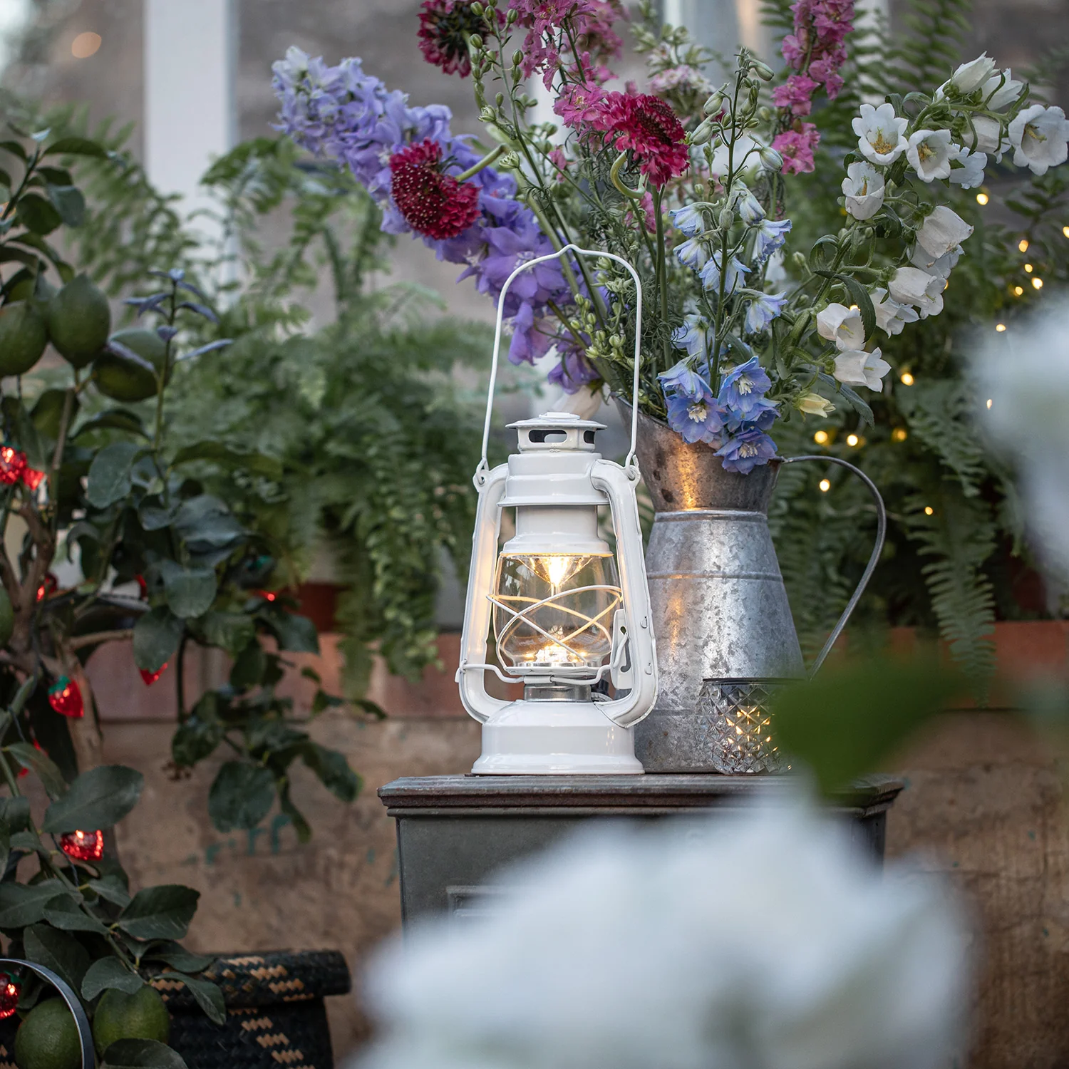 White Storm Battery Lantern - Image 3