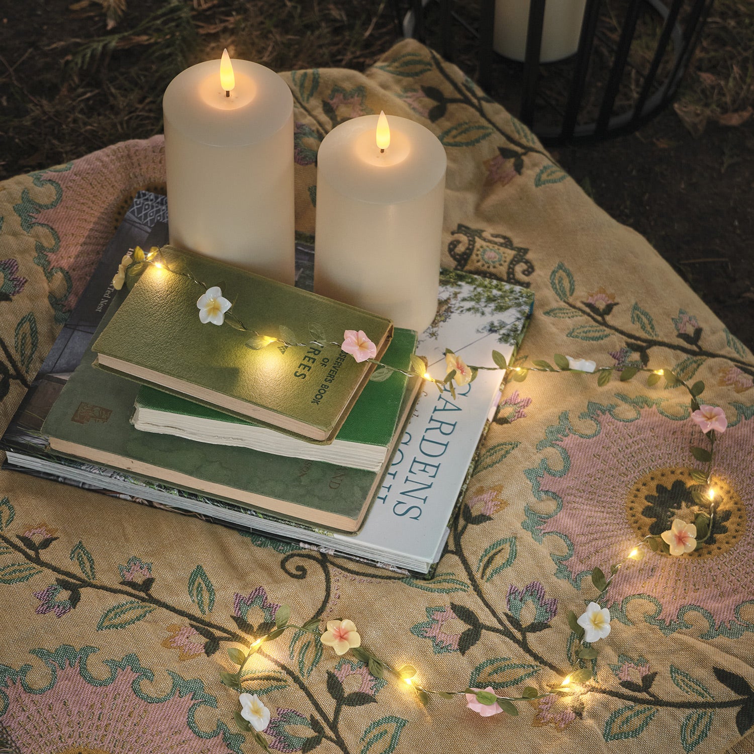 2m Wilderness Daisy Micro Light Garland - Image 6