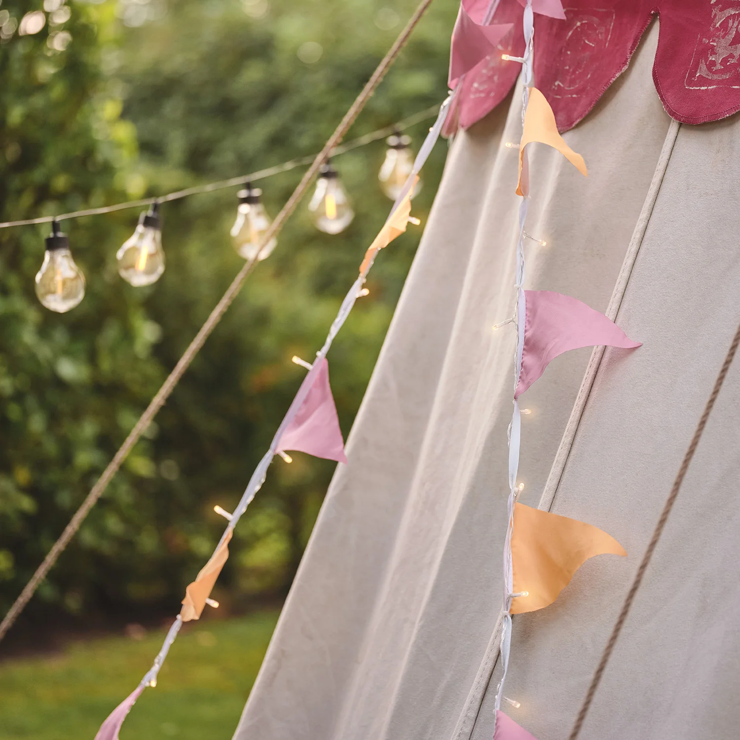 5m Wilderness Outdoor Fairy Light Bunting - Image 3