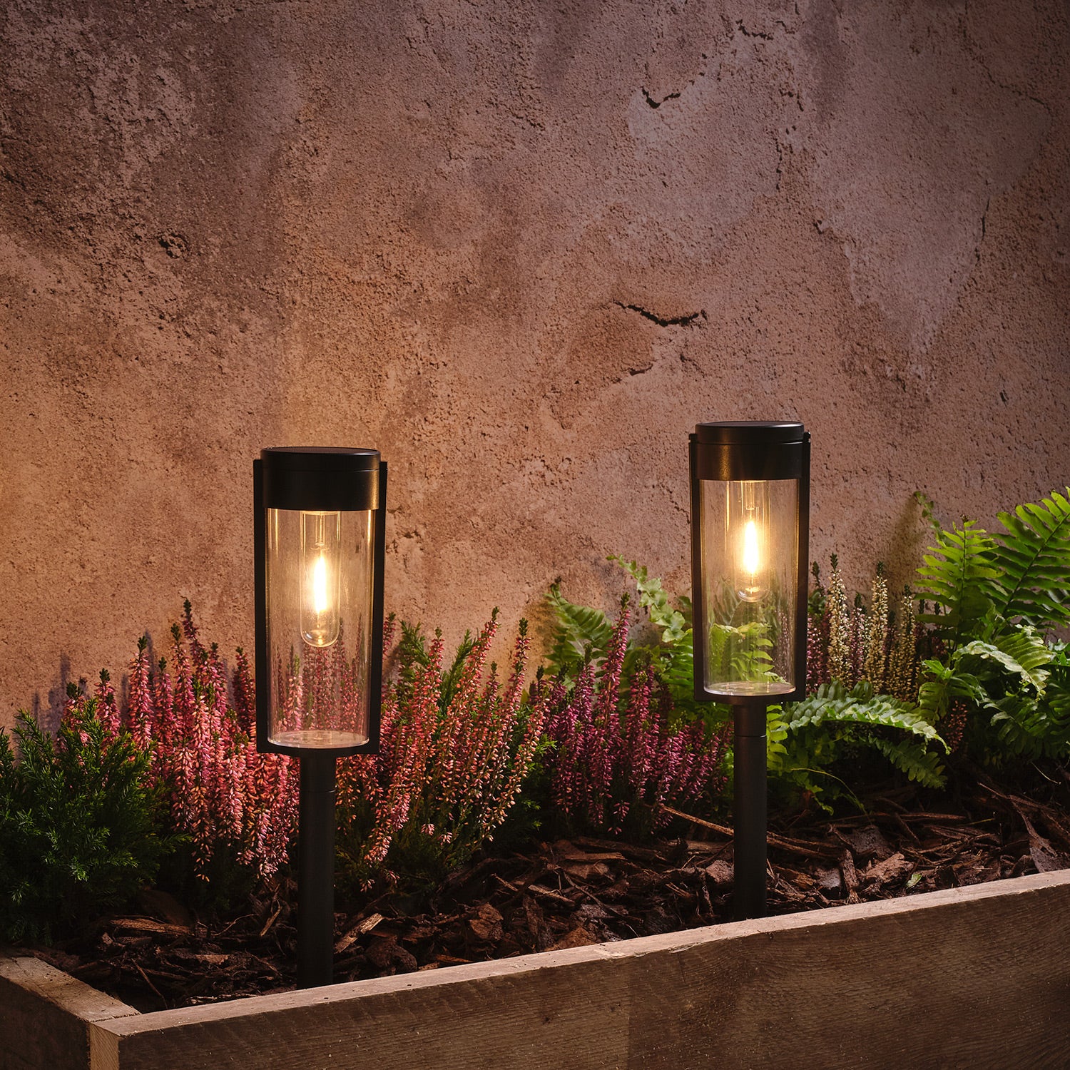 Set of 2 Wilton Solar Stake Lights - Image 4